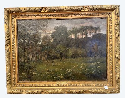 Forest landscape by Ferdinand TROUPEAU