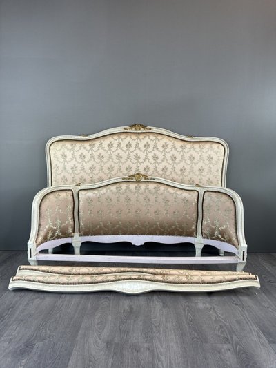 Letto in legno, inizio XX secolo