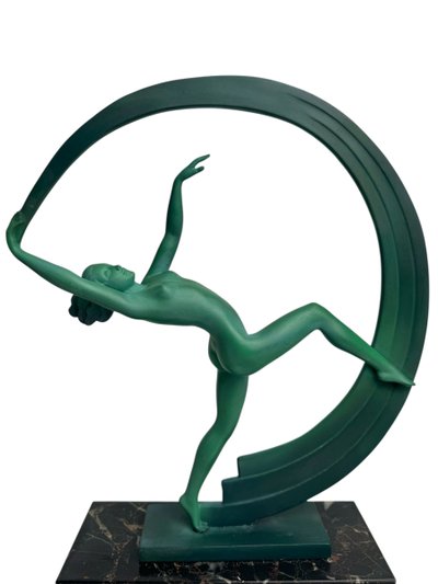 Janle - Max Le Verrier - Scultura Art Déco Baccanale