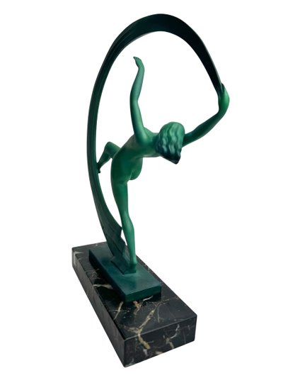 Janle - Max Le Verrier - Scultura Art Déco Baccanale