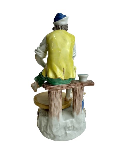 Meissen. Porcelain figure Potter from the series of artisans