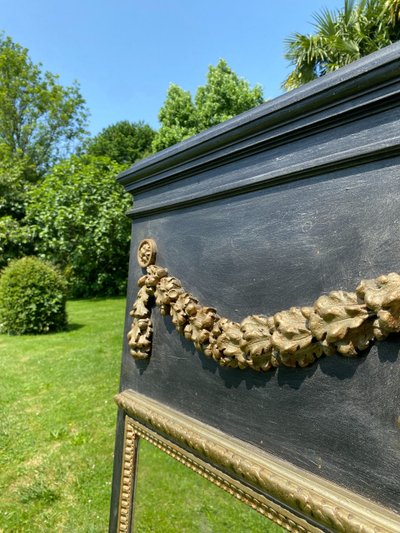 Specchio trumeau in legno in stile Luigi XVI - XIX secolo