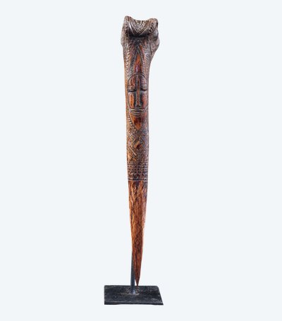Bone dagger, tribal art, Oceanic art, Oceania, weapon, Papua New Guinea, Pacific, 38 cm