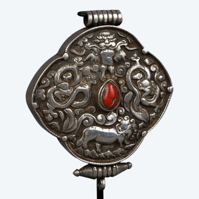Boîte reliquaire "Gau" - Tibet