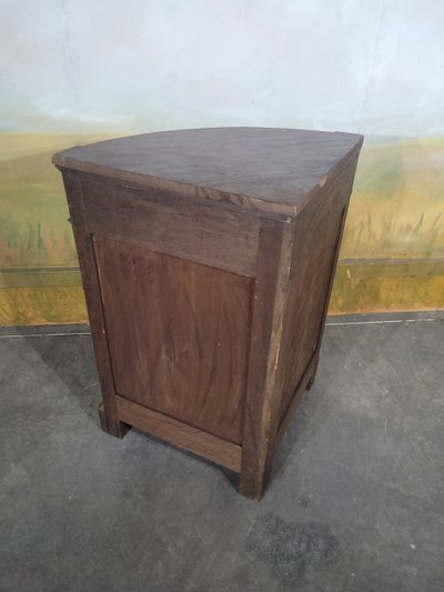 Meuble d'angle, encoignure XIX ème en chêne 
