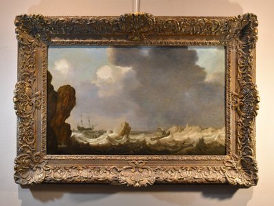 Vue marine avec navires, Julius Porcellis (Rotterdam 1610 – 1645 Leyde)