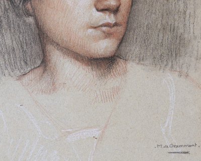 Michel de GRAMMONT-CRILLON, Portrait with a turban