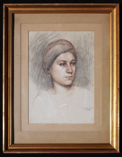 Michel de GRAMMONT-CRILLON, Portrait with a turban