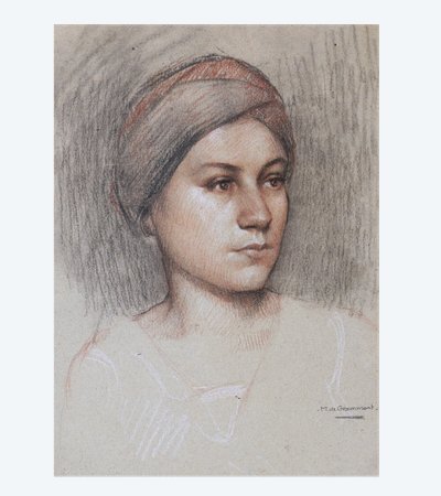 Michel de GRAMMONT-CRILLON, Portrait with a turban