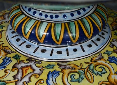 Nevers Earthenware Planter Signed – Late 19th Century