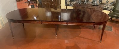 Louis XVI Mahogany Dining Table - 19th Century