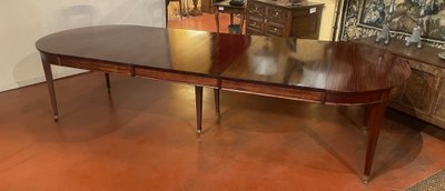 Louis XVI Mahogany Dining Table - 19th Century