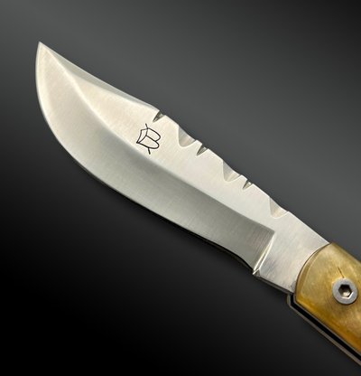 Coltello pieghevole Laurent Bellini - Corsica, Francia - XX secolo