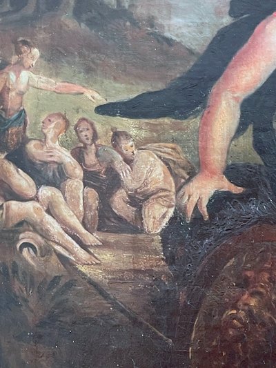 Scuola francese del XVII secolo - Il giudizio di Paride