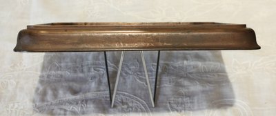 Grande placca in bronzo con scena satirica secondo Clodion, Thiébaut Frères XIX secolo