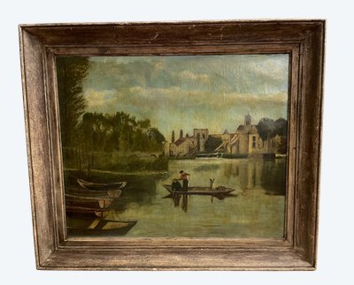 FISCHER auf dem Loing