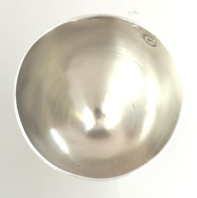 Portauovo in argento, marchio Minerva, XIX secolo