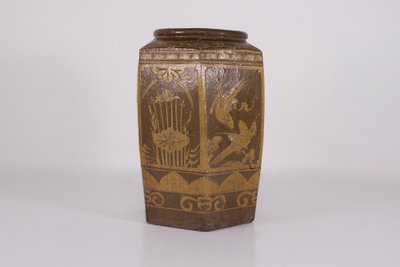 Großes sechseckiges Glas von Martaban