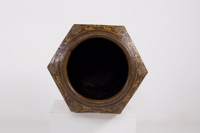 Großes sechseckiges Glas von Martaban
