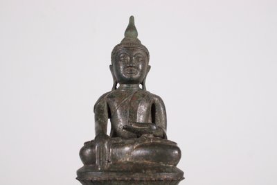Bouddha en Bronze du Laos, 18ème siècle.