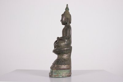 Bouddha en Bronze du Laos, 18ème siècle.