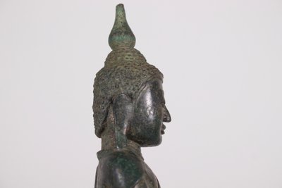 Bouddha en Bronze du Laos, 18ème siècle.