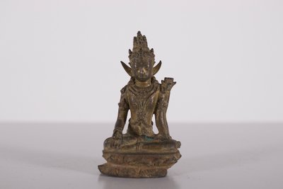 Bodhisattva Manjushri in Bronze, Java