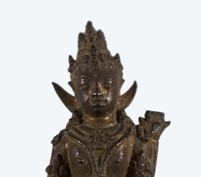 Bodhisattva Manjushri in Bronze, Java