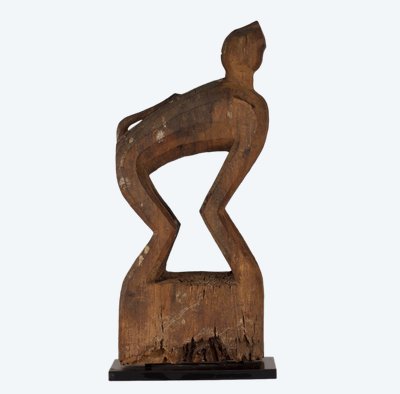 Figura del guardiano della scimmia Dayak Hapatong