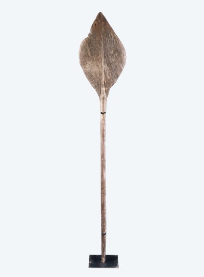 Pagaie, Fleuve Sépik, Art Océanien, Art tribal, Océanie, Sculpture, Objet de marine, Océanie, 162 cm