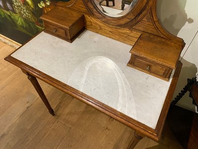 Coiffeuse de style Louis XVI début XXe