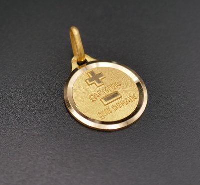 Augis-Liebesmedaille, 16 mm. Neuwertiger Zustand.