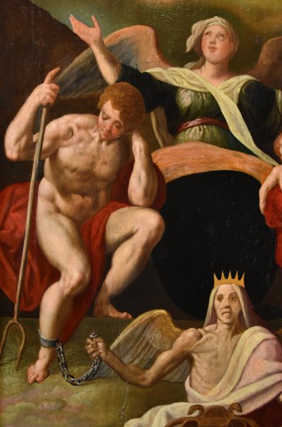 Die Erlösung von Adam und Eva, Jacob de Backer (Antwerpen 1555 – 1585)