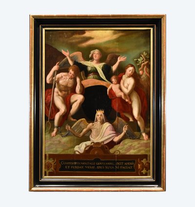 Die Erlösung von Adam und Eva, Jacob de Backer (Antwerpen 1555 – 1585)