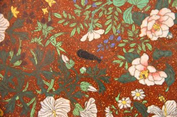 Plat Chinois En émail Cloisonné d'époque XIXème Siècle