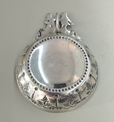 Tastevin in argento, orafo Marc Parrod, inizio XX secolo