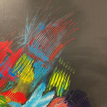 Acryl auf Leinwand Original von christophe POINT