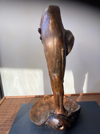 Terracotta statue of Goldscheider