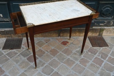 Table de salon en acajou estampillée de Georges Jacob , du XVIII