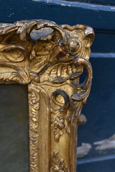 portrait de l école anglaise du XVIII dans cadre d époque