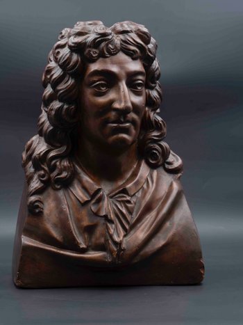 Buste de Molière, XIXe siècle