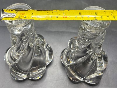 CRYSTAL CANDLESTICKS
