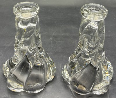 CRYSTAL CANDLESTICKS