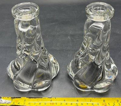 CRYSTAL CANDLESTICKS