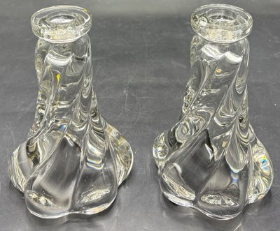 CRYSTAL CANDLESTICKS