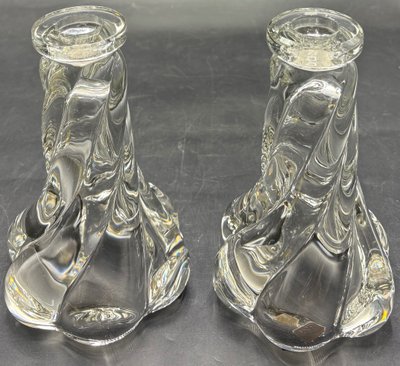 CRYSTAL CANDLESTICKS