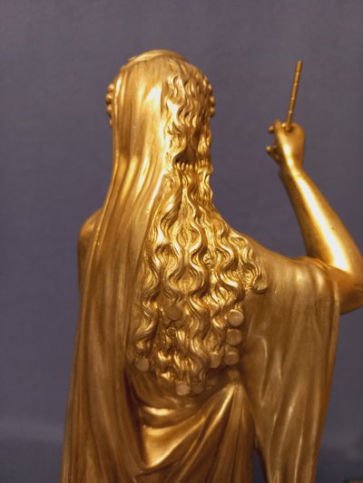 Scultura di Cleopatra in ormolu, fine XIX secolo