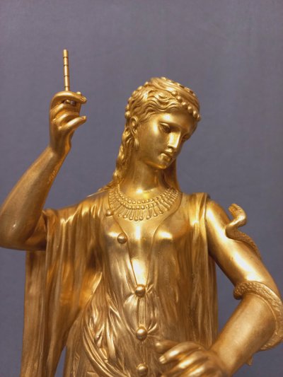 Scultura di Cleopatra in ormolu, fine XIX secolo