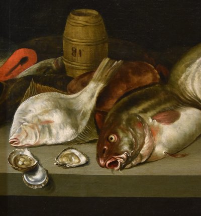 Alexander van Adriaenssen (Antwerpen, 1587 - 1661), Stillleben mit Austern