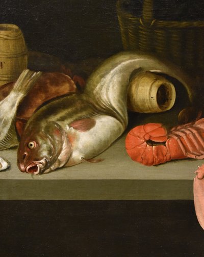Alexander van Adriaenssen (Antwerpen, 1587 - 1661), Stillleben mit Austern